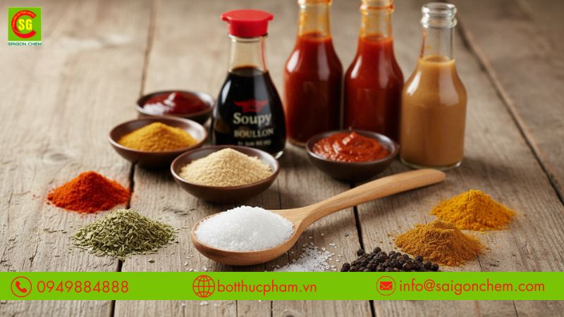 Ứng dụng rộng r&atilde;i của phụ gia n&agrave;y trong c&aacute;c m&oacute;n ăn chế biến